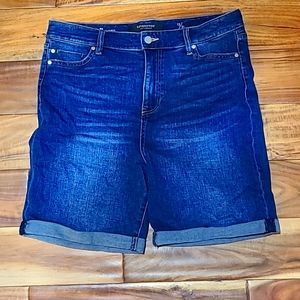 Liverpool high-rise shorts